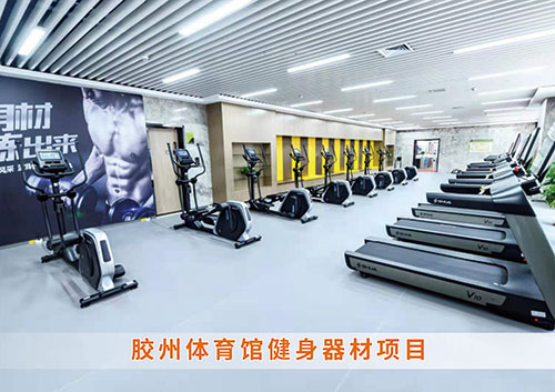 ​beats365官方网站为胶州体育馆打造的健身房